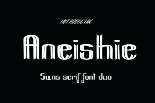 Aneishie: A Modern Sans Serif Typeface for Editorial Clarity