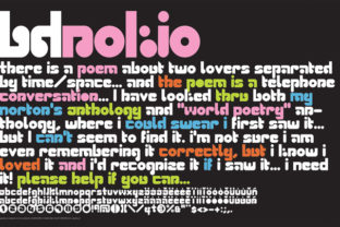 BD Nokio: A Rounded Free Font for Editorial Design