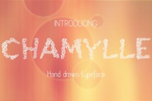 Chamylle: A Hand Drawn Typeface for Editorial Warmth