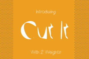 Cut It Font Review: A Snapped Paper Typeface for Bold Brands