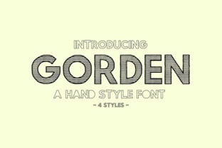 Gorden Font Review: A Hand-Drawn Sans Serif for Campaigns