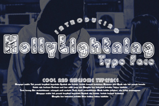 HollyLightning Font: A Bold Choice for Brand Identity