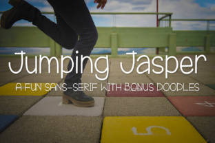 Jumping Jasper: A Playful Typeface for Editorial Design