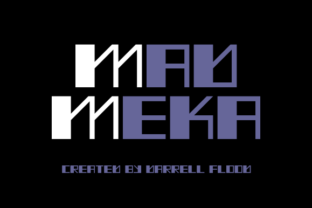 Mad Meka: A Futuristic Font for Bold Campaigns