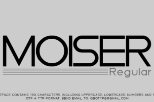 Moiser: A Clean Sans Serif Font for Modern Branding