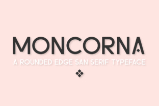 Moncorna: A Modern Sans Serif Font for Branding