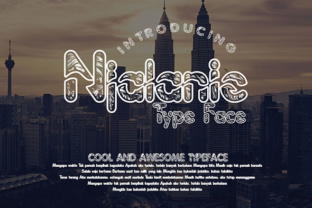 Njalanie Font: A Decorative Typeface for Branding