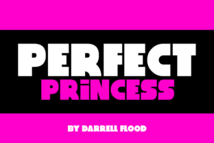 Perfect Princess Font for Crafters