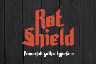 Rot Shield: A Designer’s Review of Bold Blackletter Impact