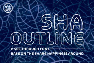SHA Outline: A Playful Sans Serif for Clear Campaigns
