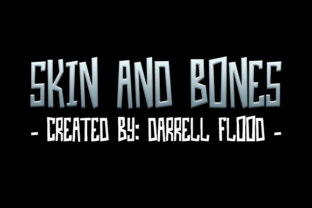 Skin and Bones: A Bold Decorative Font for Headlines