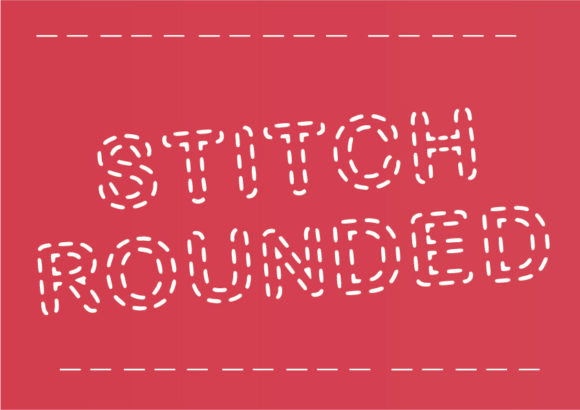 Stitch Rounded: A Friendly Typeface for Web Design