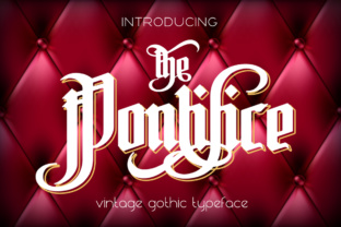 The Pontifice: A Softer Gothic Typeface for Modern Brands